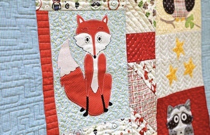 Willi the Fox Fusible Applique by AdornIt