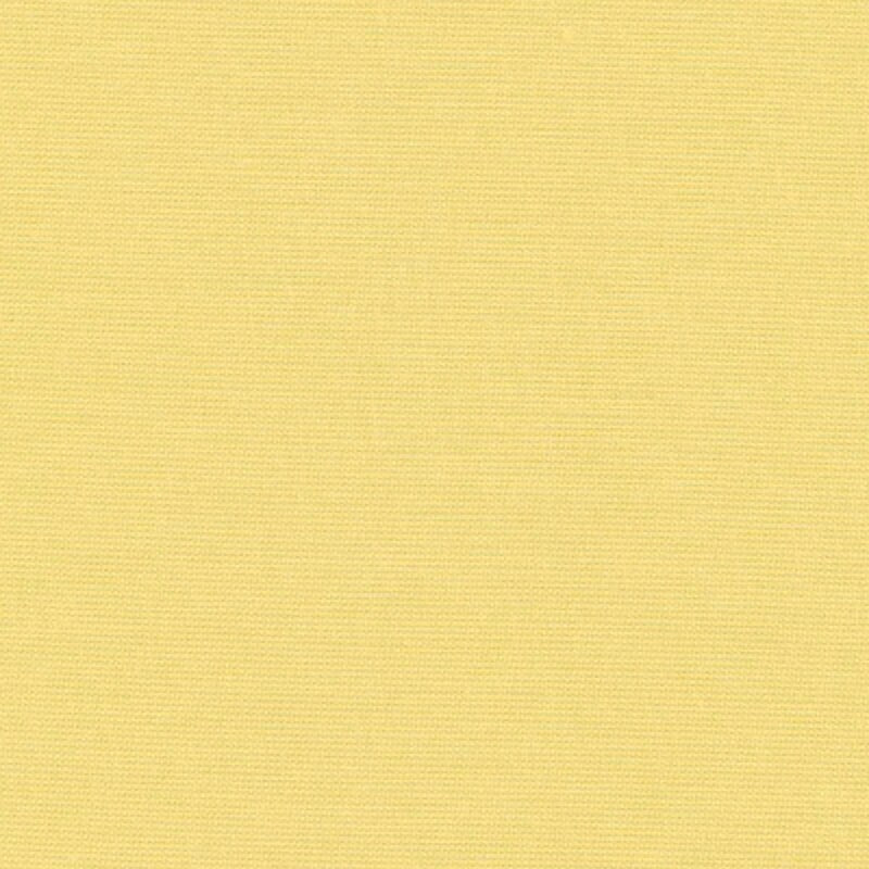Kona Cotton Solid - Banana - HALF YARD - Robert Kaufman Fabrics K001-1481