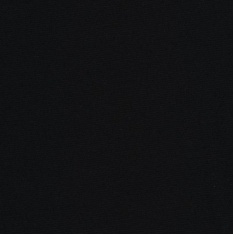 Kona Cotton Solid 108 inch Wide - Black - (1 yard)