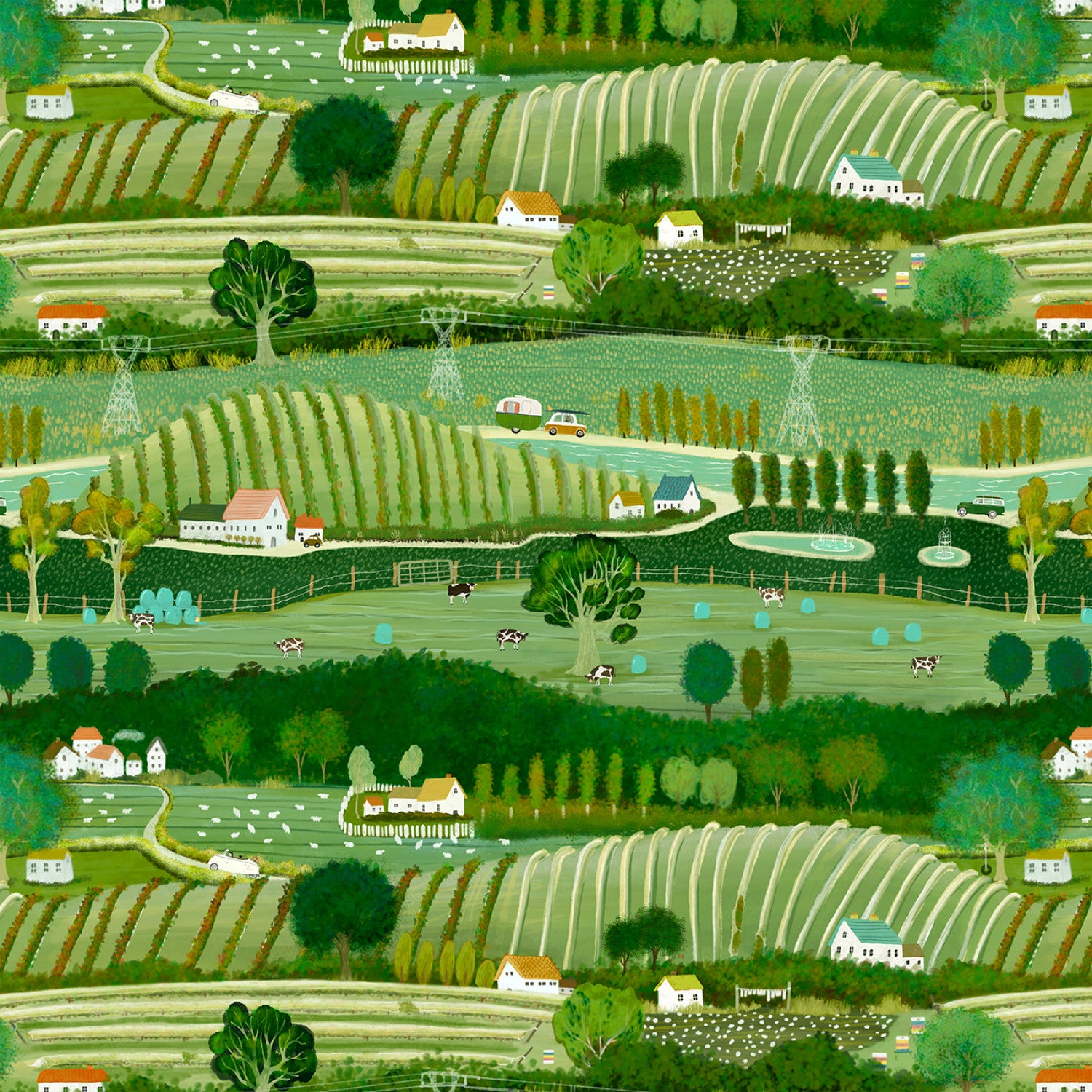 Sunday Drive by Katherine Quinn for Windham Fabrics