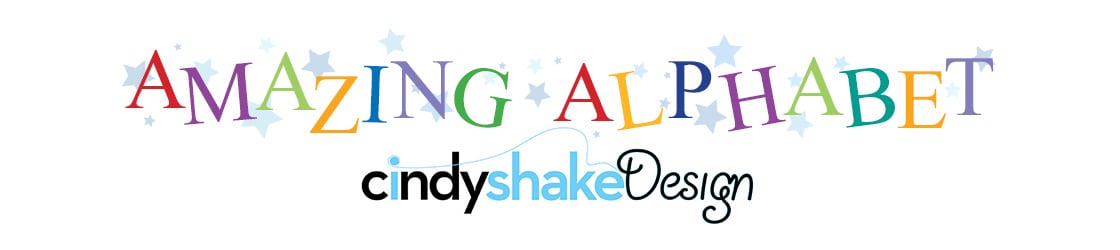 Amazing Alphabet | Cindy Shake Design