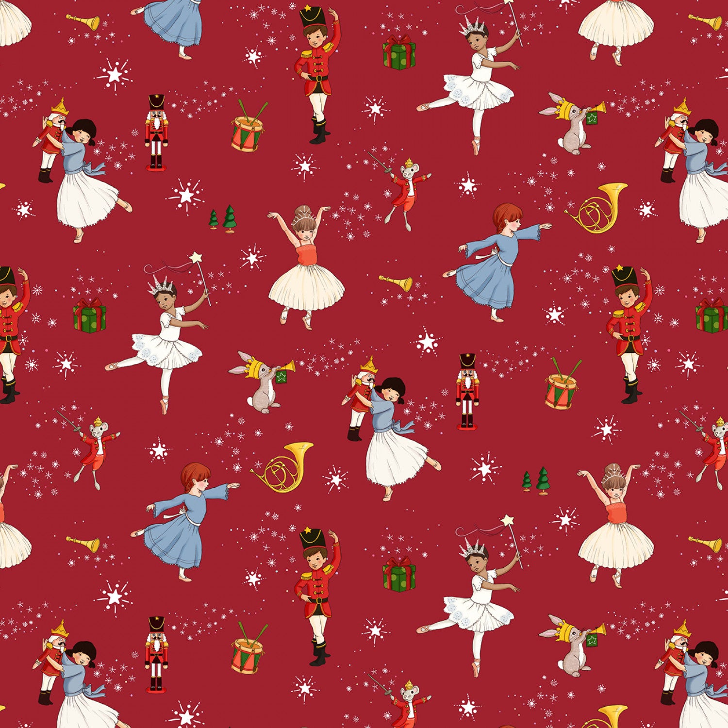Nutcracker Christmas | Belle & Boo for Michael Miller