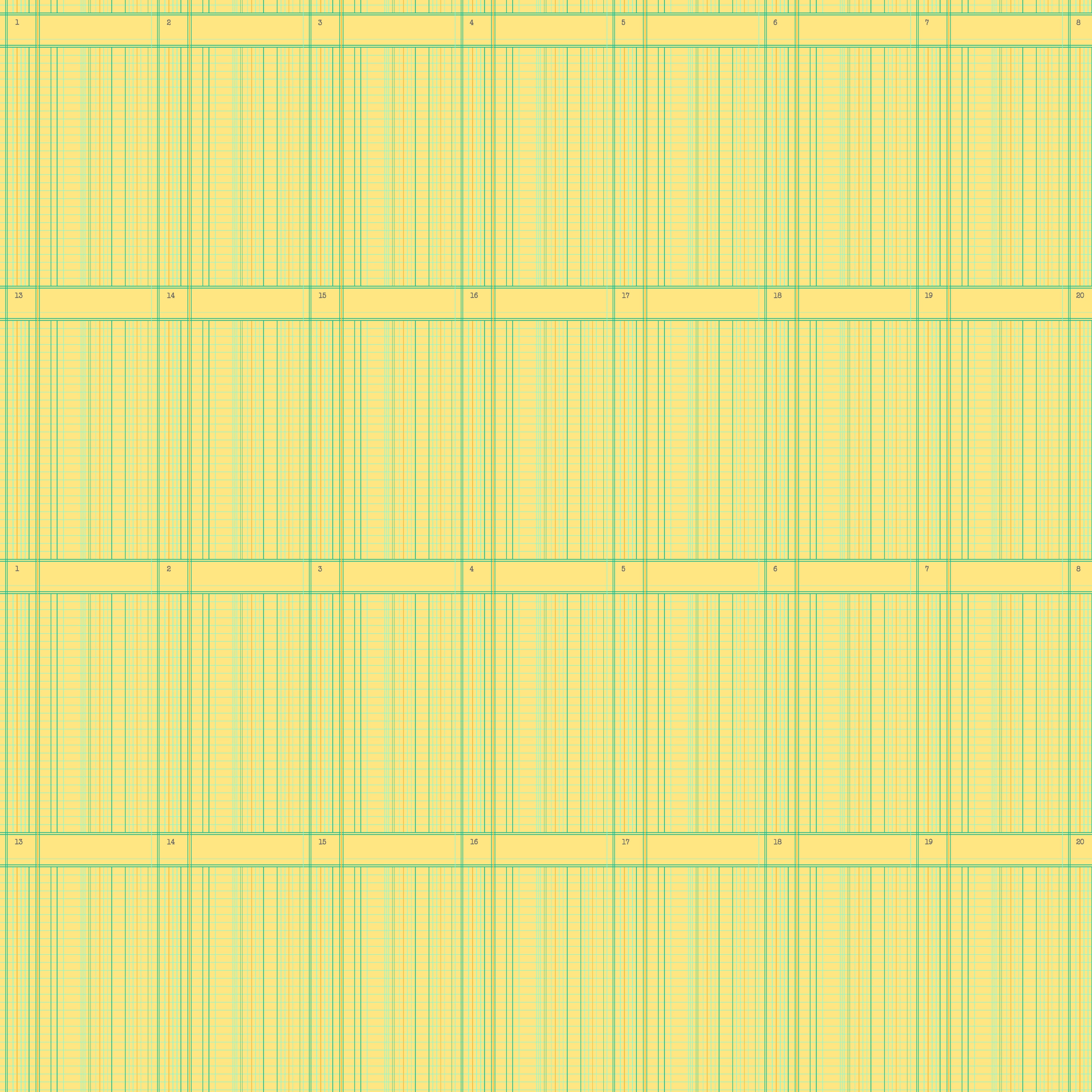 Sun Print 2026 | Ledger Buttercup by Alison Glass for Andover | A-10049-Y