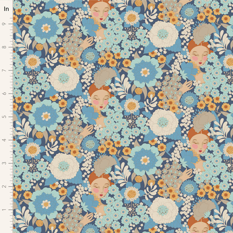 Wallflower | Fat Eighth Bundle by Tone Finnanger for Tilda Fabrics | 20 pcs