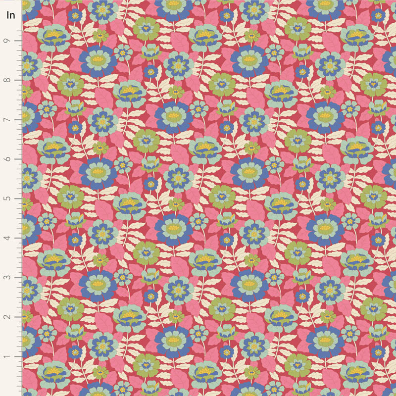 Wallflower | 5" Charm Pack by Tone Finnanger for Tilda Fabrics | 40 pcs