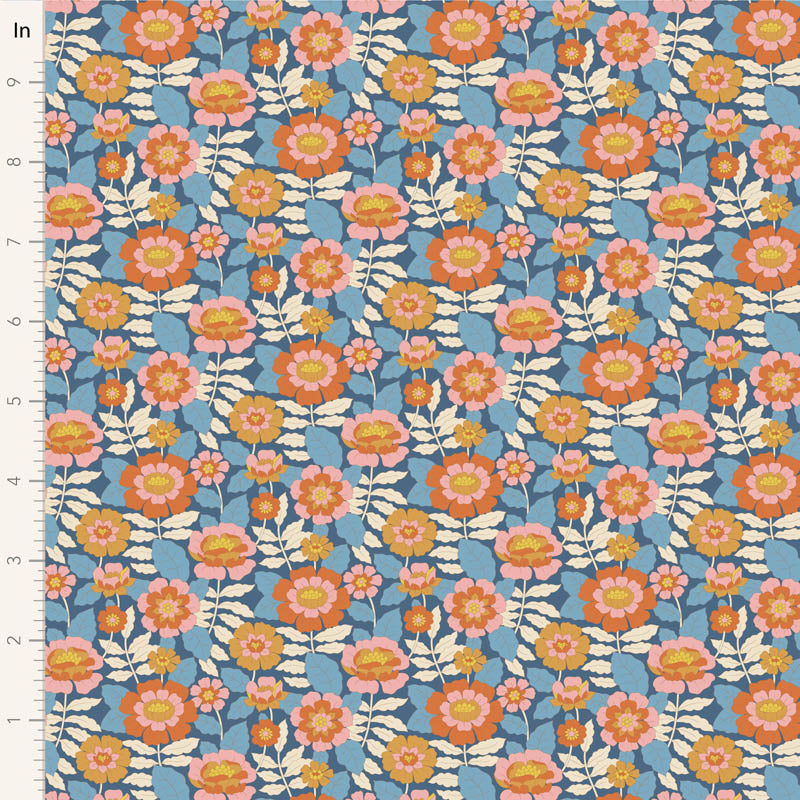 Wallflower | Fat Quarter Bundle by Tone Finnanger for Tilda Fabircs | 20 pcs