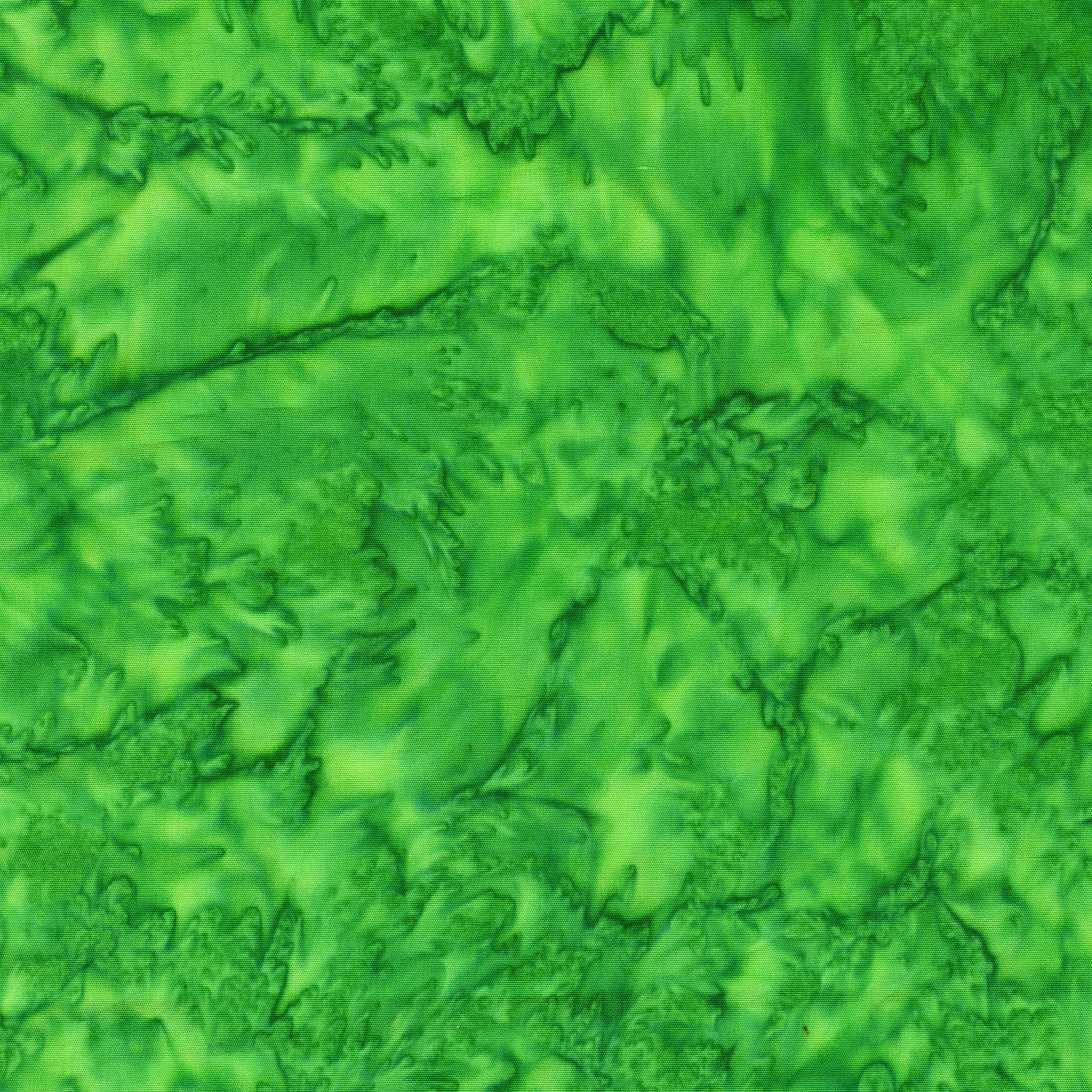 Lava Solids Batik | Green (2033) by Anthology Fabrics | 100% Cotton