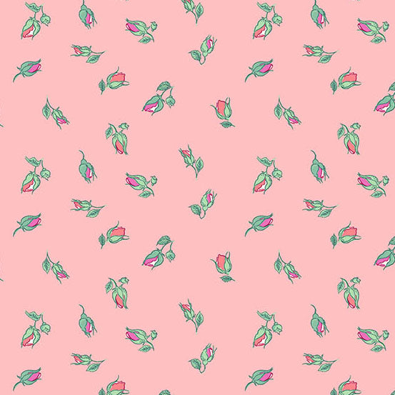 Fairytales | Royal Rosebud - Bashful by Tiffany Lauren for Andover Fabrics | A-10251-R