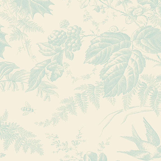 Vermont | Aqua 108" Wide Backing by Laundry Basket Quilts for Andover Fabrics | AW-10288-LT