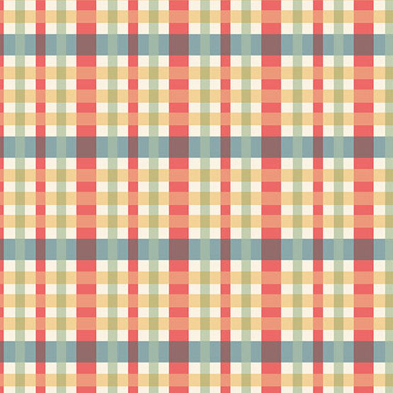 Sparrow Falls | Check Flax by Michael Nardi for Andover Fabrics | A-10384-L