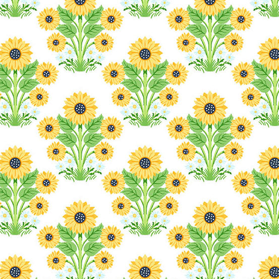 Our Simple Life | Sunny Day - White by Charisma Horton for Andover Fabrics | A-10399-Y