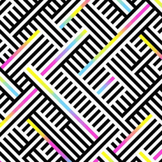 Prismatic | Rogue Weave Burst by Libs Elliott for Andover Fabrics | A-10437-K