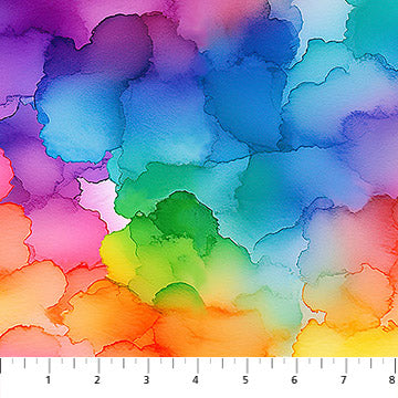 Radiant Rhapsody | Cloudy Wash Multi by Patrick Lose for Northcott Fabrics | 10735-100