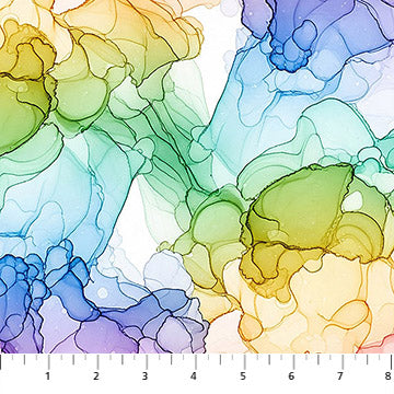 Radiant Rhapsody | Fluid Multi by Patrick Lose for Northcott Fabrics | 10736-10