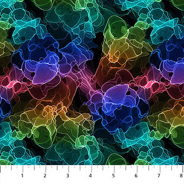 Radiant Rhapsody | Electric Storm by Patrick Lose for Northcott Fabrics | 10737-99