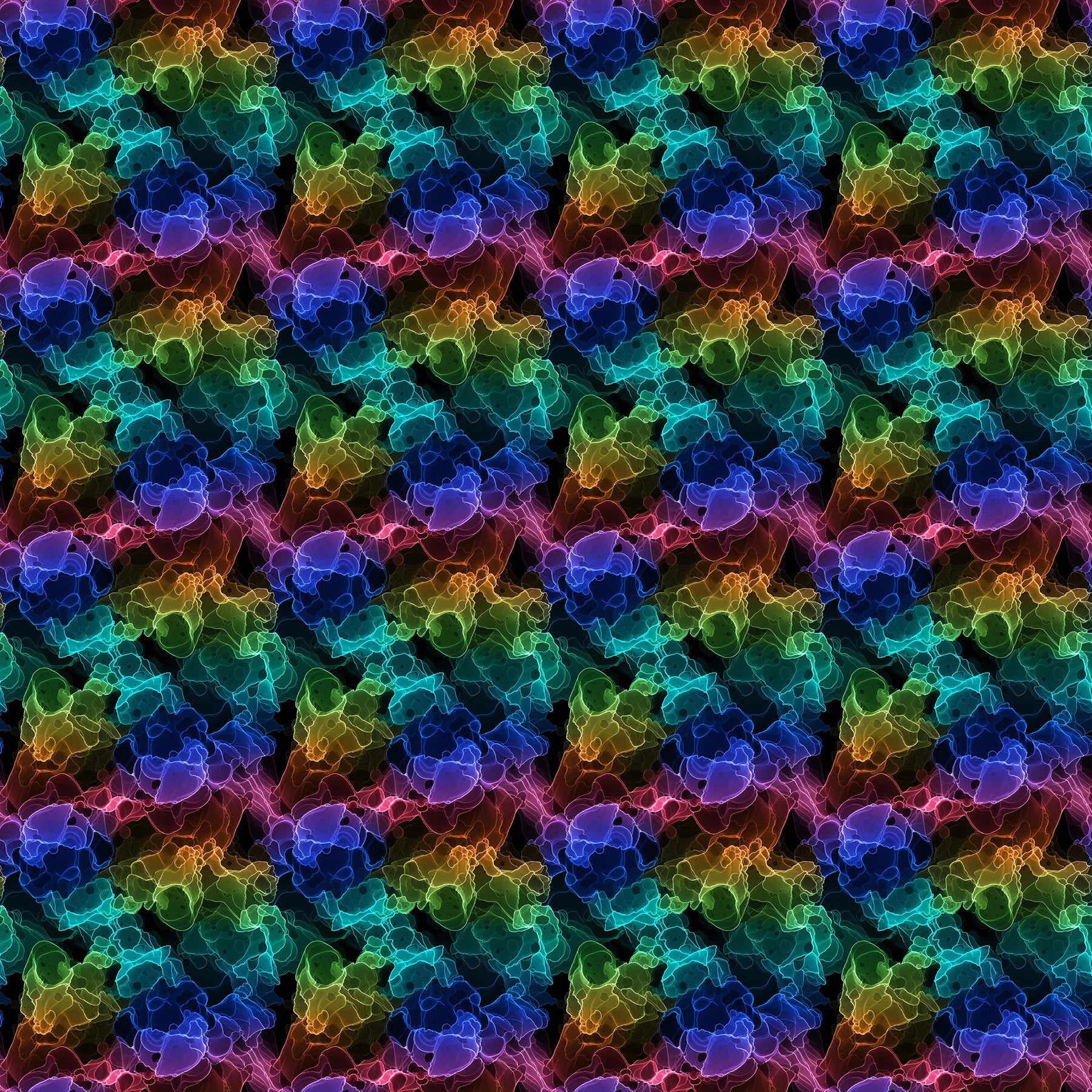 Radiant Rhapsody | Electric Storm by Patrick Lose for Northcott Fabrics | 10737-99