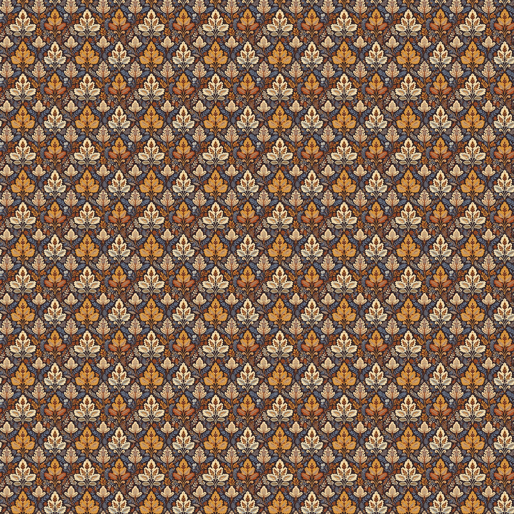 A Walk in the Woods | Woodland Tapestry Autumn by Patrick Lose Fabrics | 10752-35