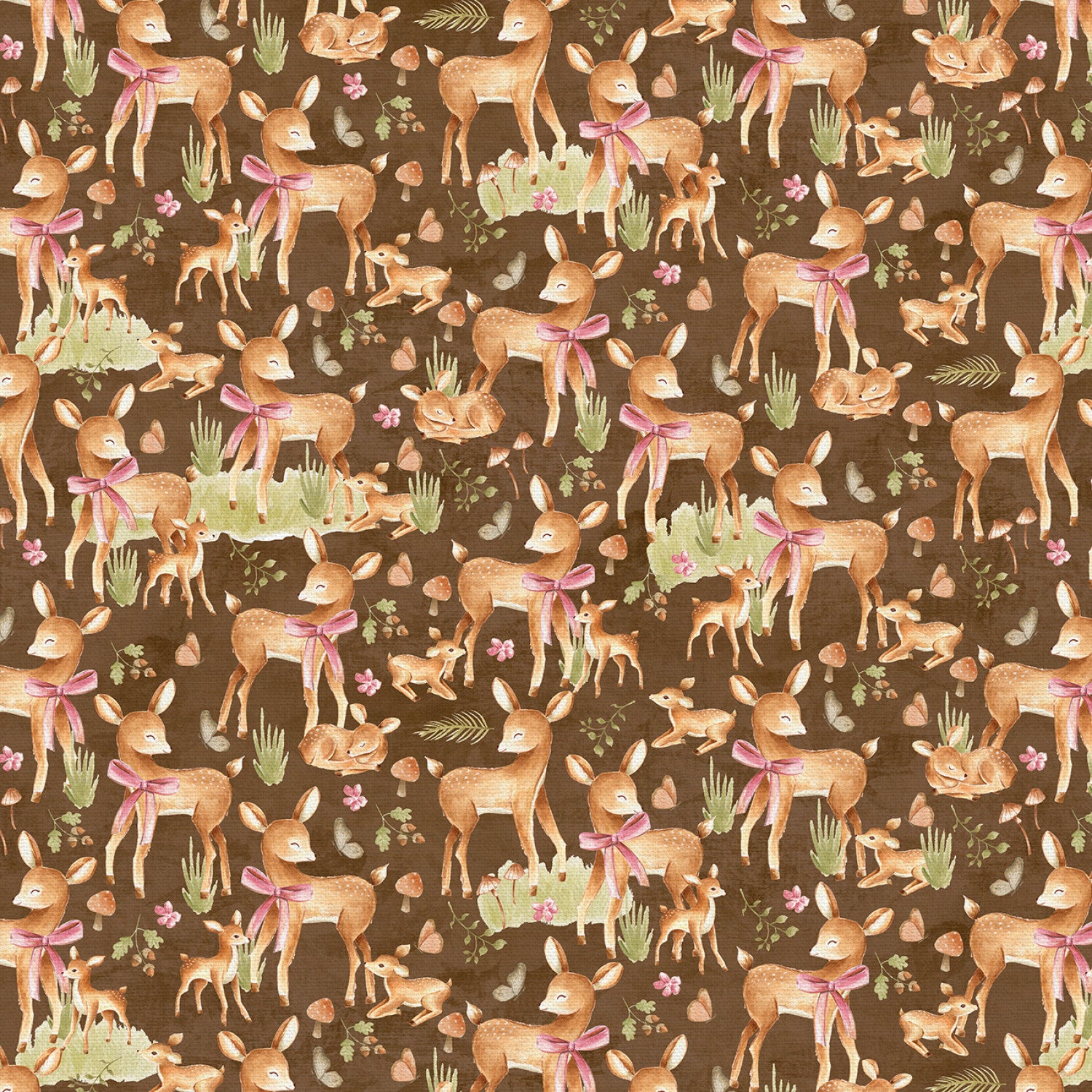 Nature's Nursery | Deer Brown by Paintbrush Studio | 120-24518