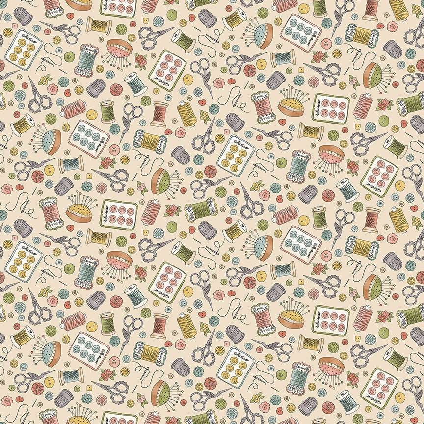 Atelier | 10" Square Pack by Makower UK for Andover Fabrics | 42 pcs