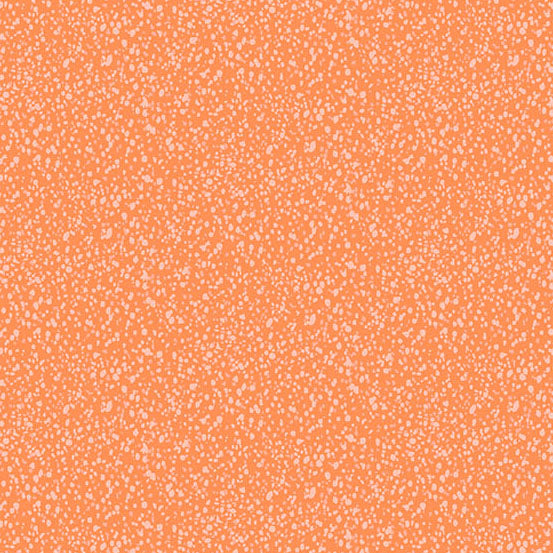 Freckles 2 | Orangeade Freckles by Karen Lewis Textiles for Andover Fabrics | A-1424-O2