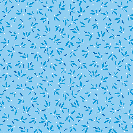 Flora & Fauna | Leaves Sky by Amanda Murphy for Benartex | 17054-05