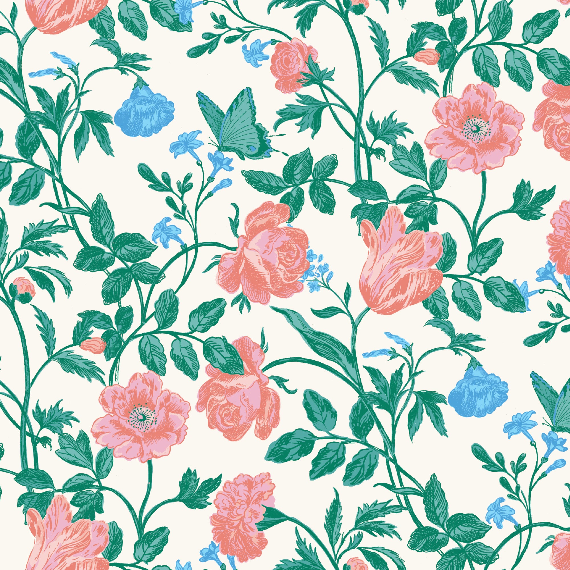 Garden Reverie | 5" Charm Pack by Cassidy Demkov for Cloud9 | 100% Organic Cotton | 42 pcs