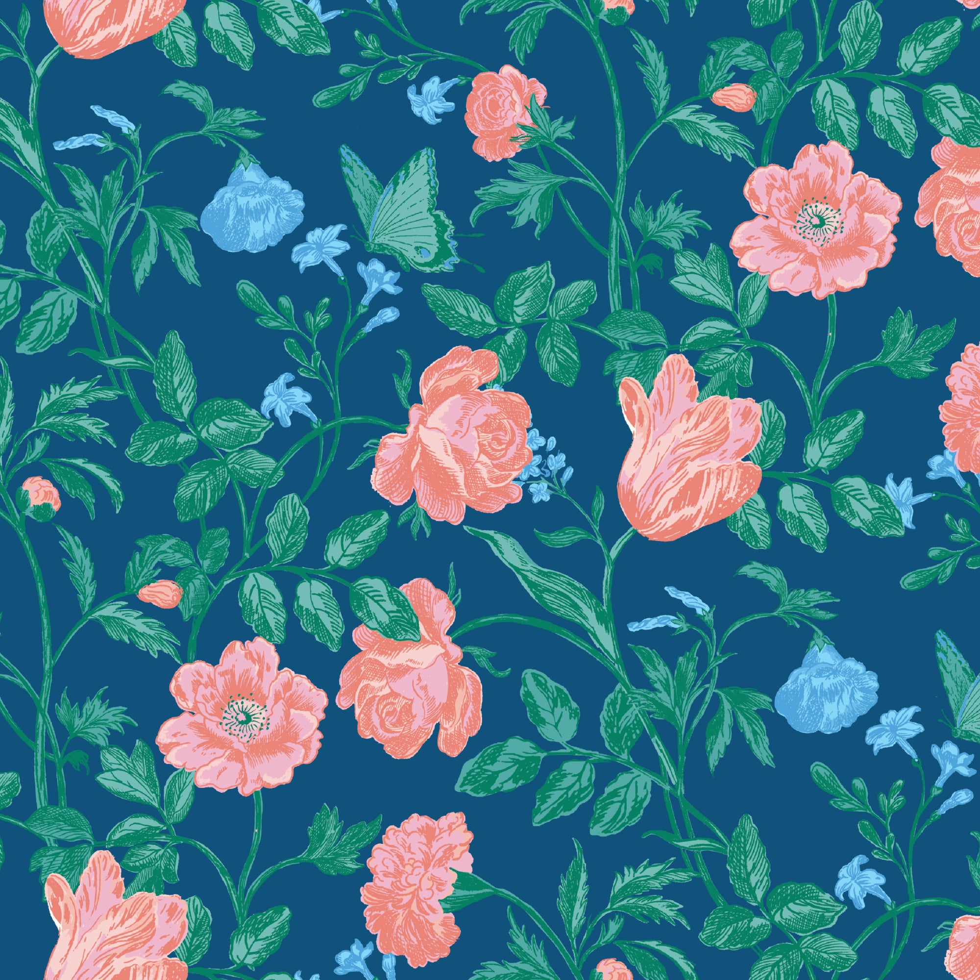 Garden Reverie | 5" Charm Pack by Cassidy Demkov for Cloud9 | 100% Organic Cotton | 42 pcs