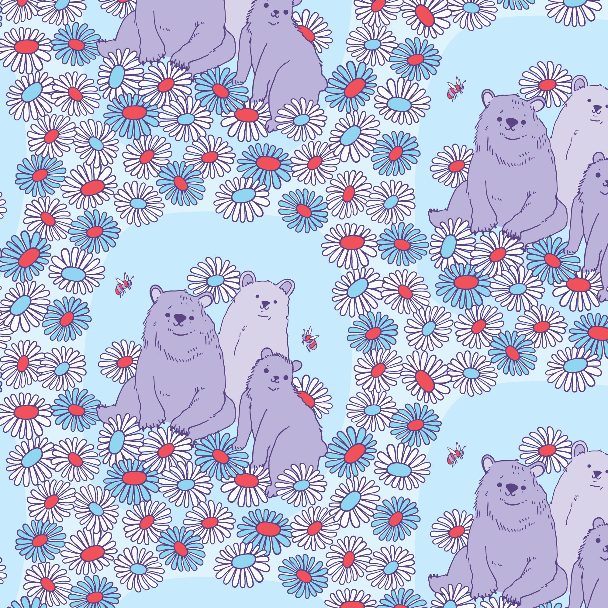 Forest Friends | 5" Charm Pack by The Good Twin for Cloud9 | 42 pcs | 100% Organic Cotton