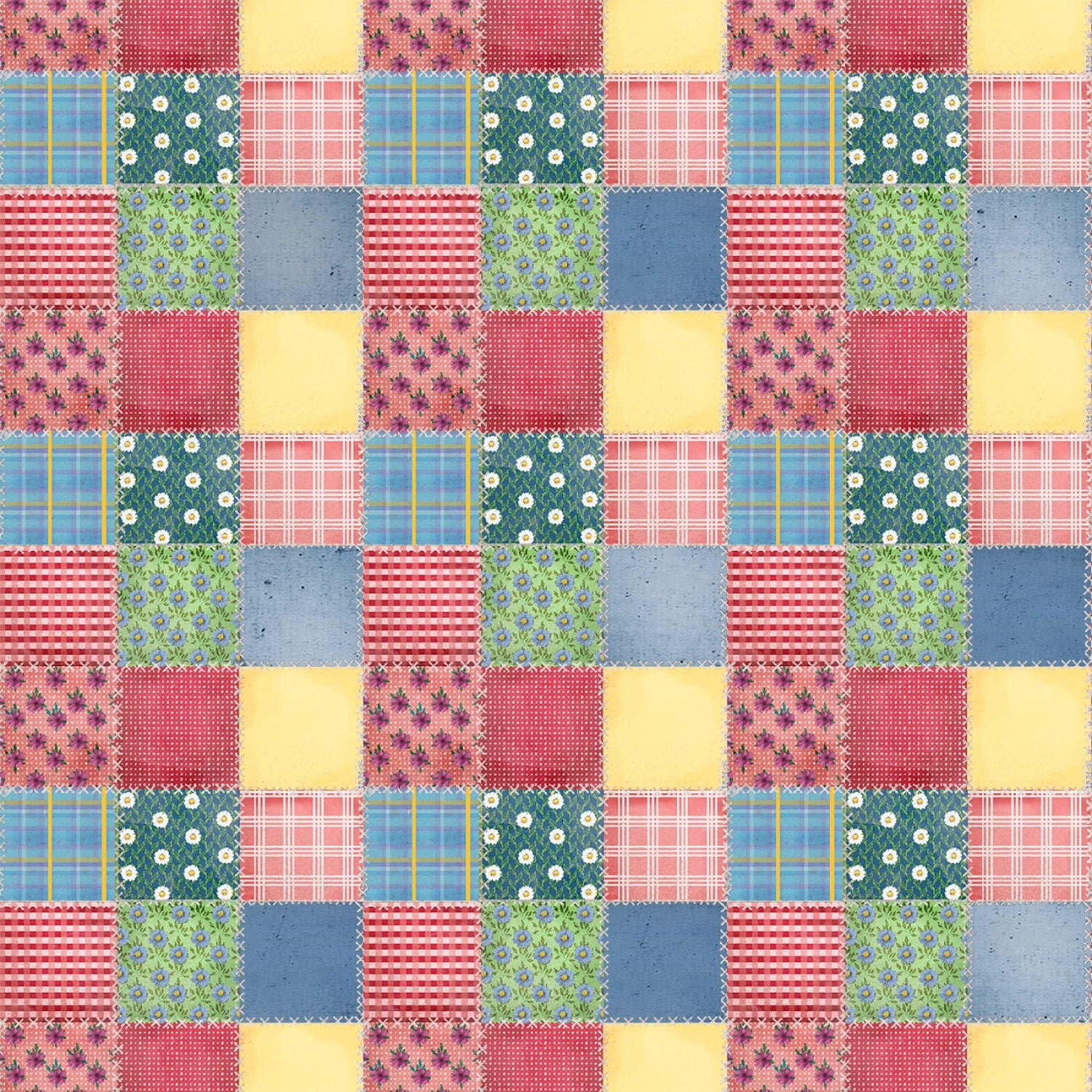 Shop Hopping | Multi Squared Up by Beth Albert for 3 Wishes | 24202-MLT