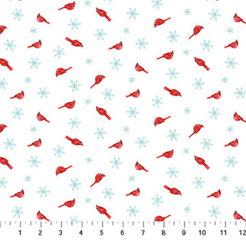 Holly Jolly | Cardinal Toss by EML Studio for Northcott | 28817-10