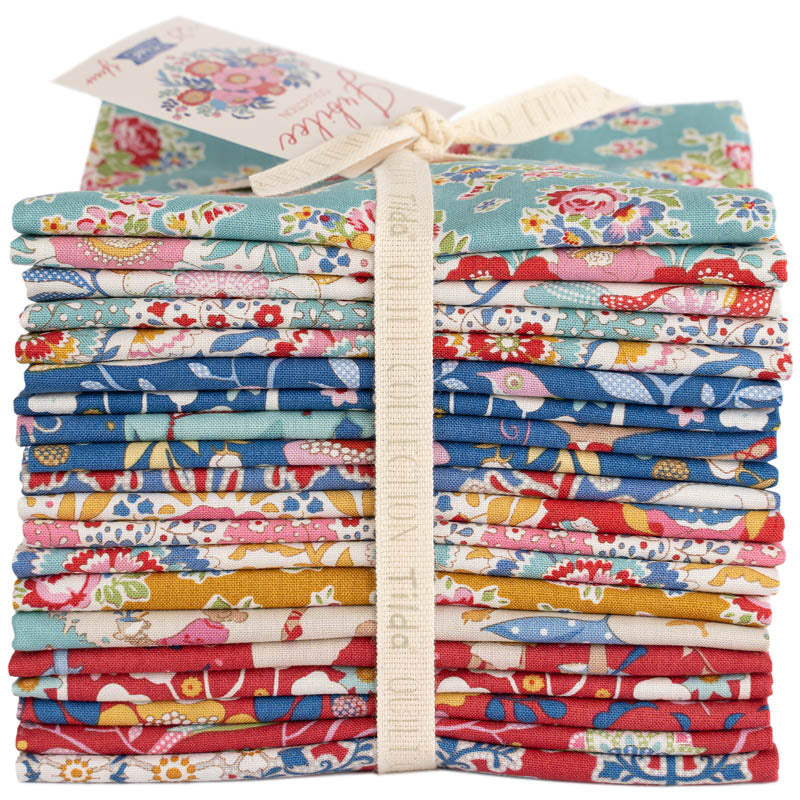 Jubilee | Fat Quarter Bundle by Tone Finnanger for Tilda Fabrics | TIL300187 | 20 pcs
