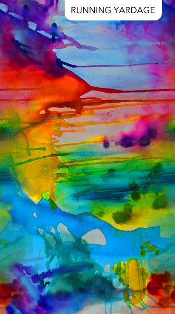 Transcendence | Abstract Color by Stephanie Brandenburg for Northcott | 40191-43