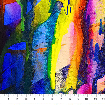 Transcendence | Color Run by Stephanie Brandenburg for Northcott | 40195-24