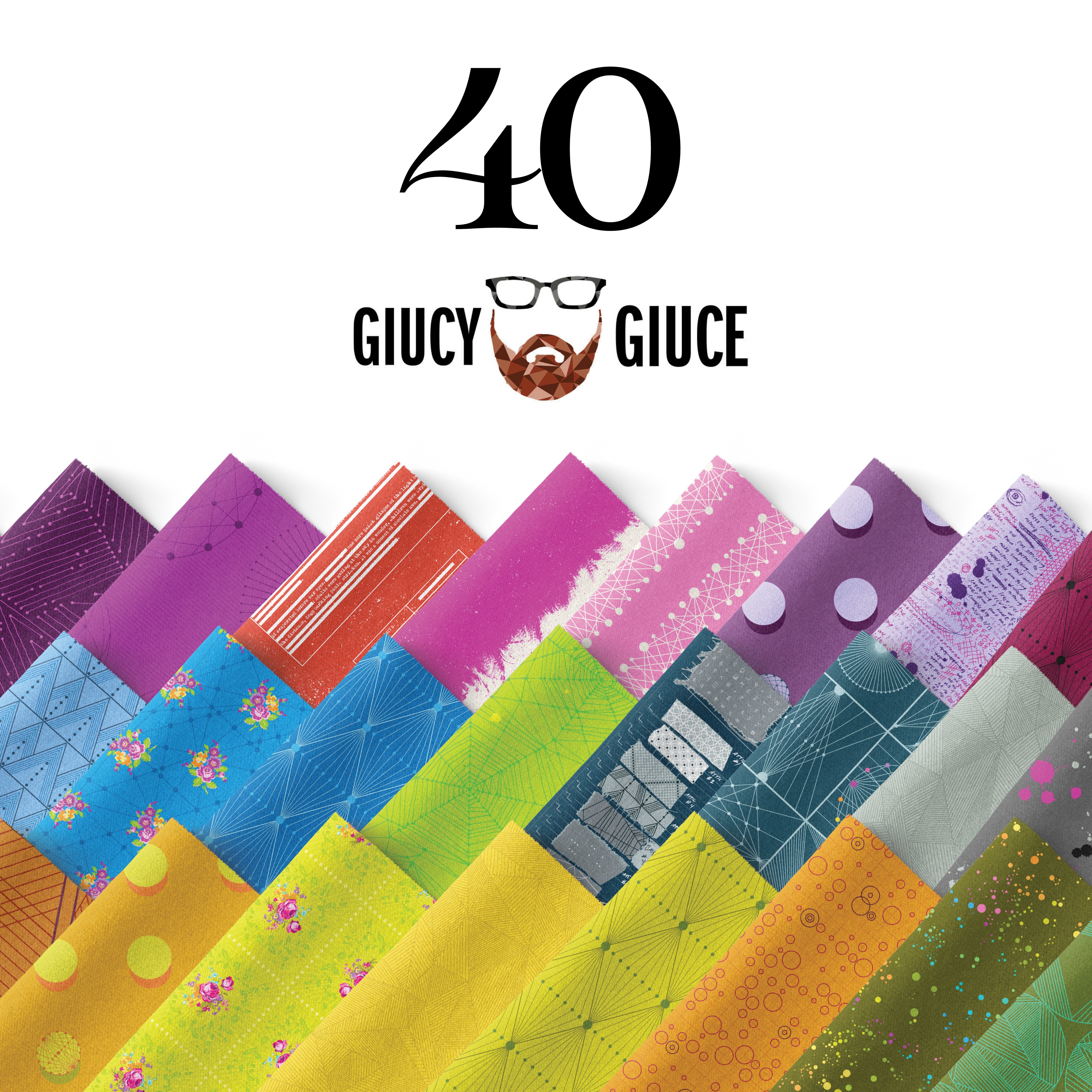 40 | 10" Square Pack by Giucy Giuce for Andover Fabrics | 42 pcs