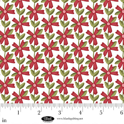 Lake Night Serenade | Red Floral by Bienvenido for Blank Quilting | 4302-88