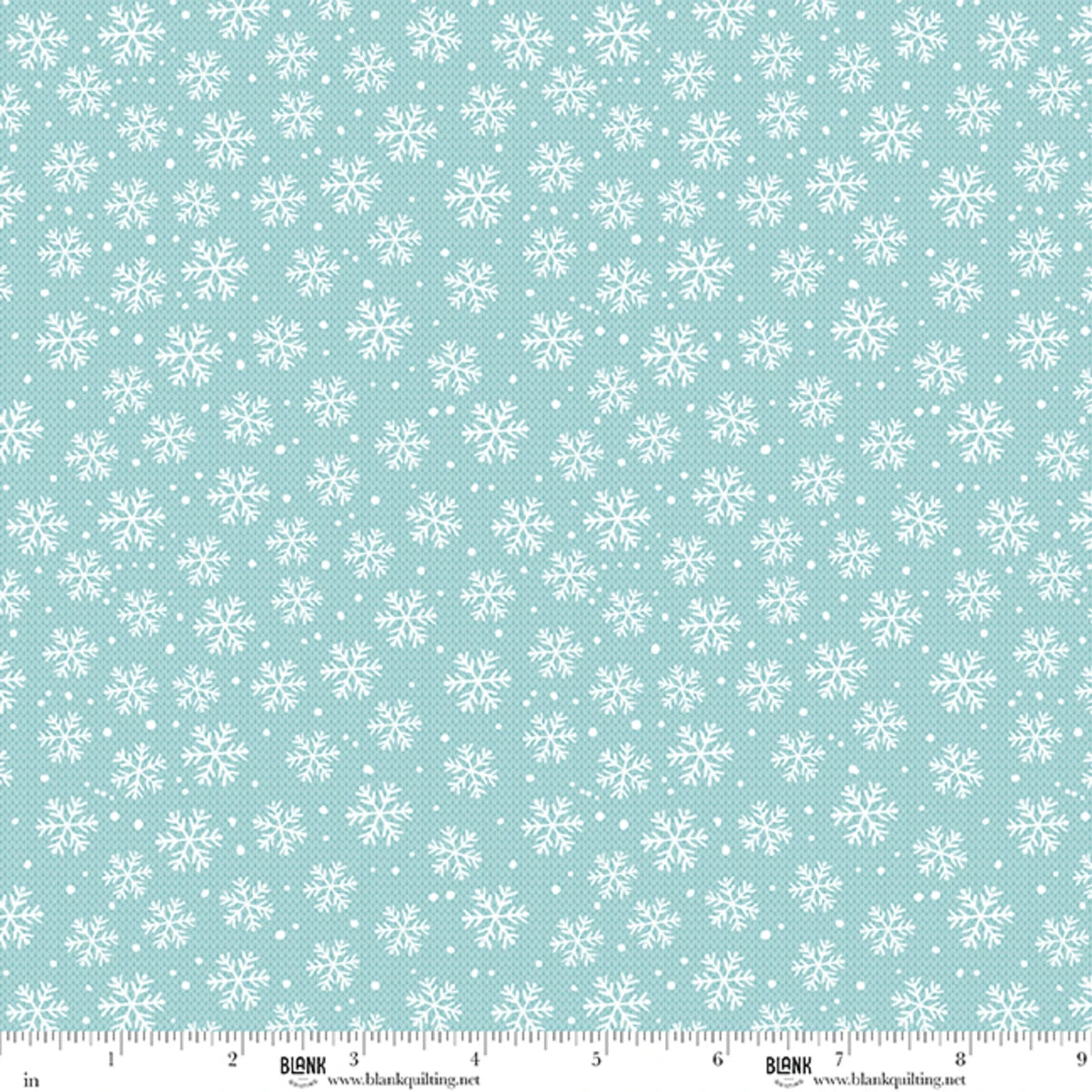 Snowmates | Ice Blue Snowflakes by Nidhi Wadhwa for Blank Quilting | 4917-11