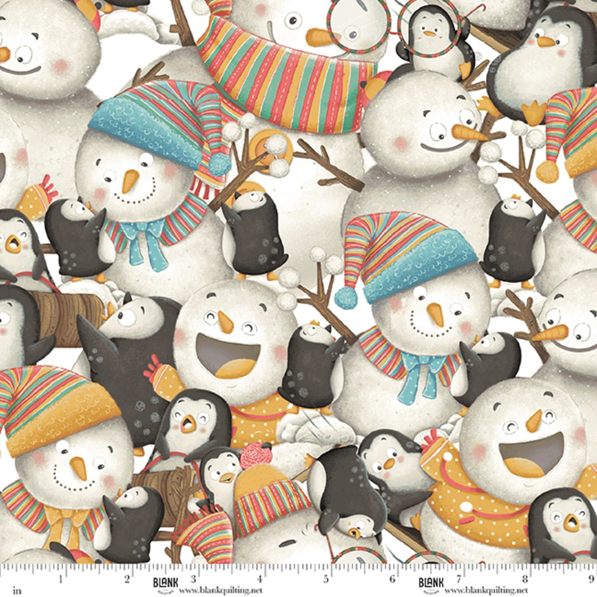 Snowmates | Multi Packed Characters by Nidhi Wadhwa for Blank Quilting | 4920-13