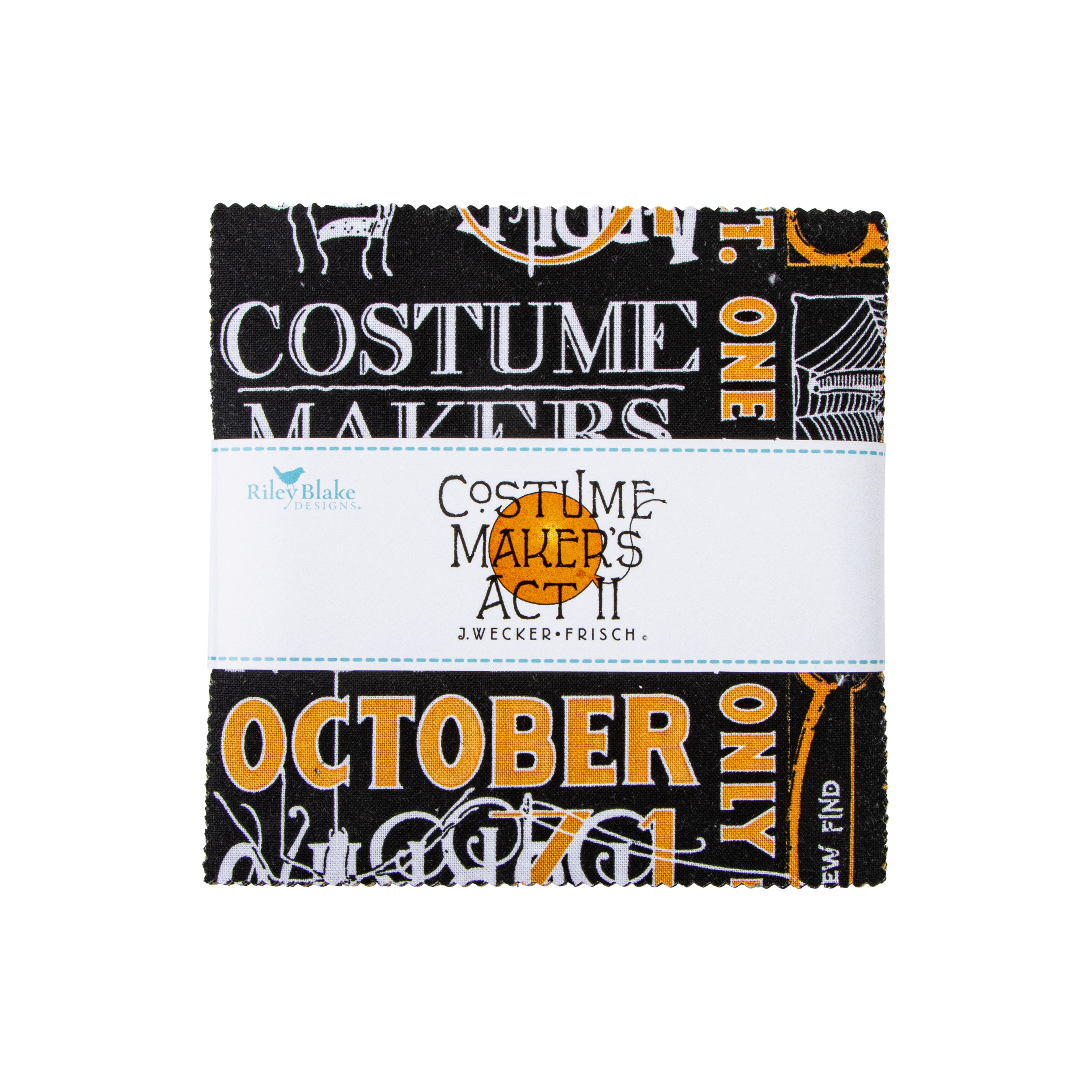 Costume Maker's Act II | 5" Charm Pack by J. Wecker Frisch for Riley Blake | 42 pcs