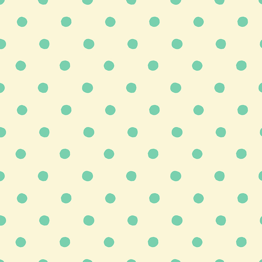 Studio Edit | Dots - Aqua by Heather Ross for Windham Fabrics | 50169D-1