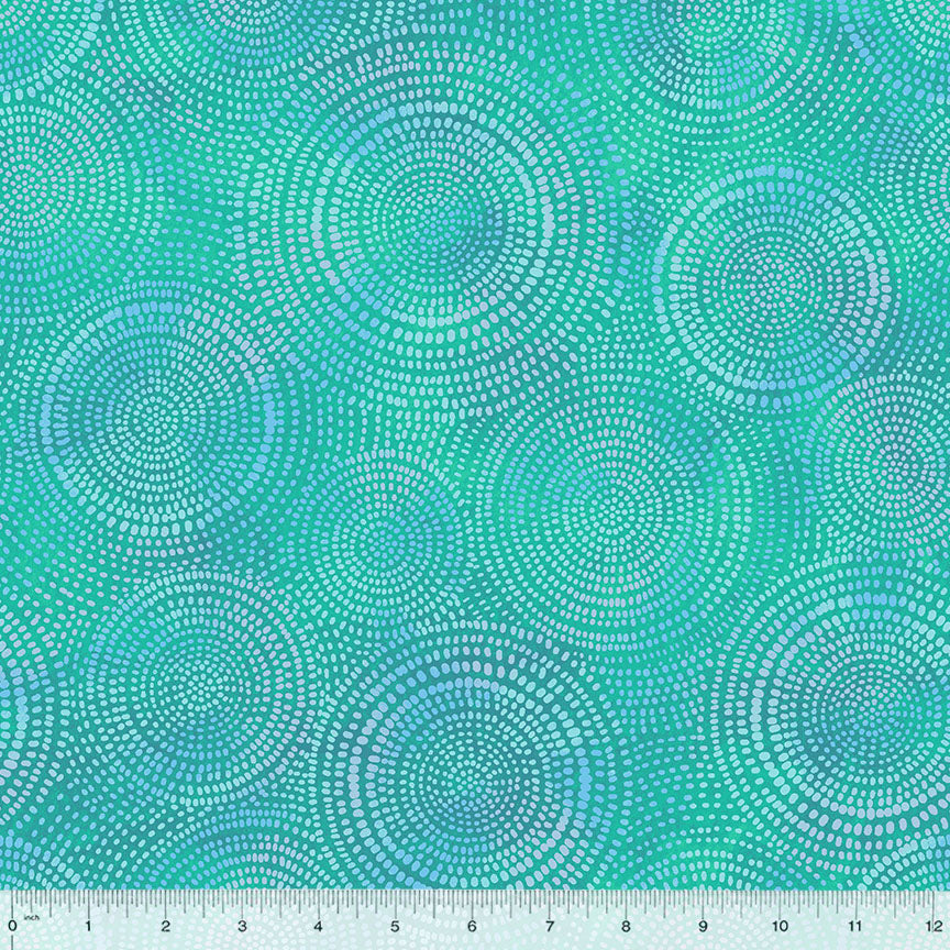 Radiance - Cyan | 108" Wide Backing by Whistler Studios for Windham Fabrics | 53728W-10