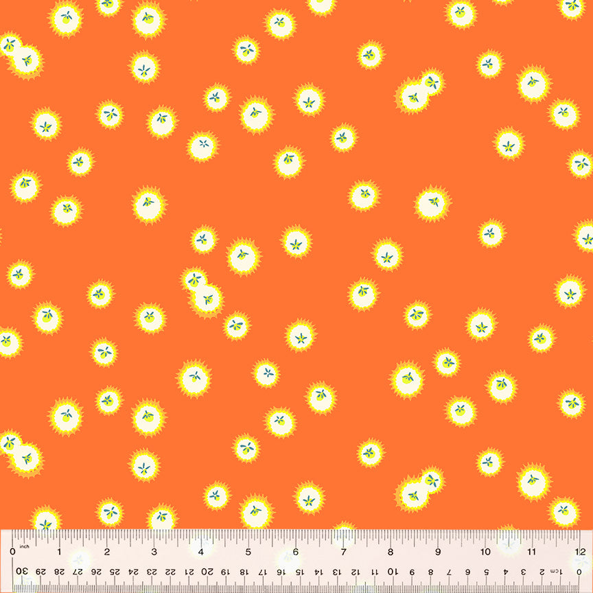 Forestburgh | Firefly - Orange by Heather Ross for Windham Fabrics | 53848-12