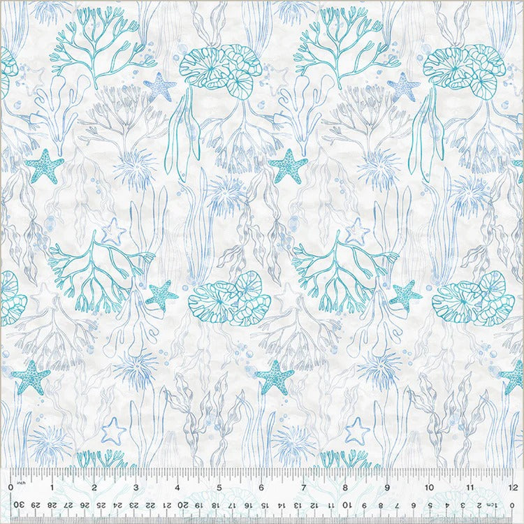 Deep Sea | Fat Quarter Bundle by Whistler Studios for Windham Fabrics | 12 pcs