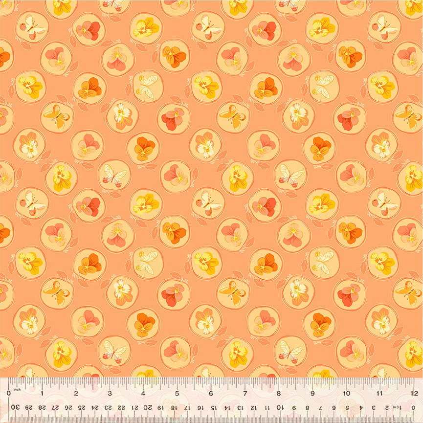 Insectarium | Cameo Salmon by Tamara Kate for Windham Fabrics | 54654-9