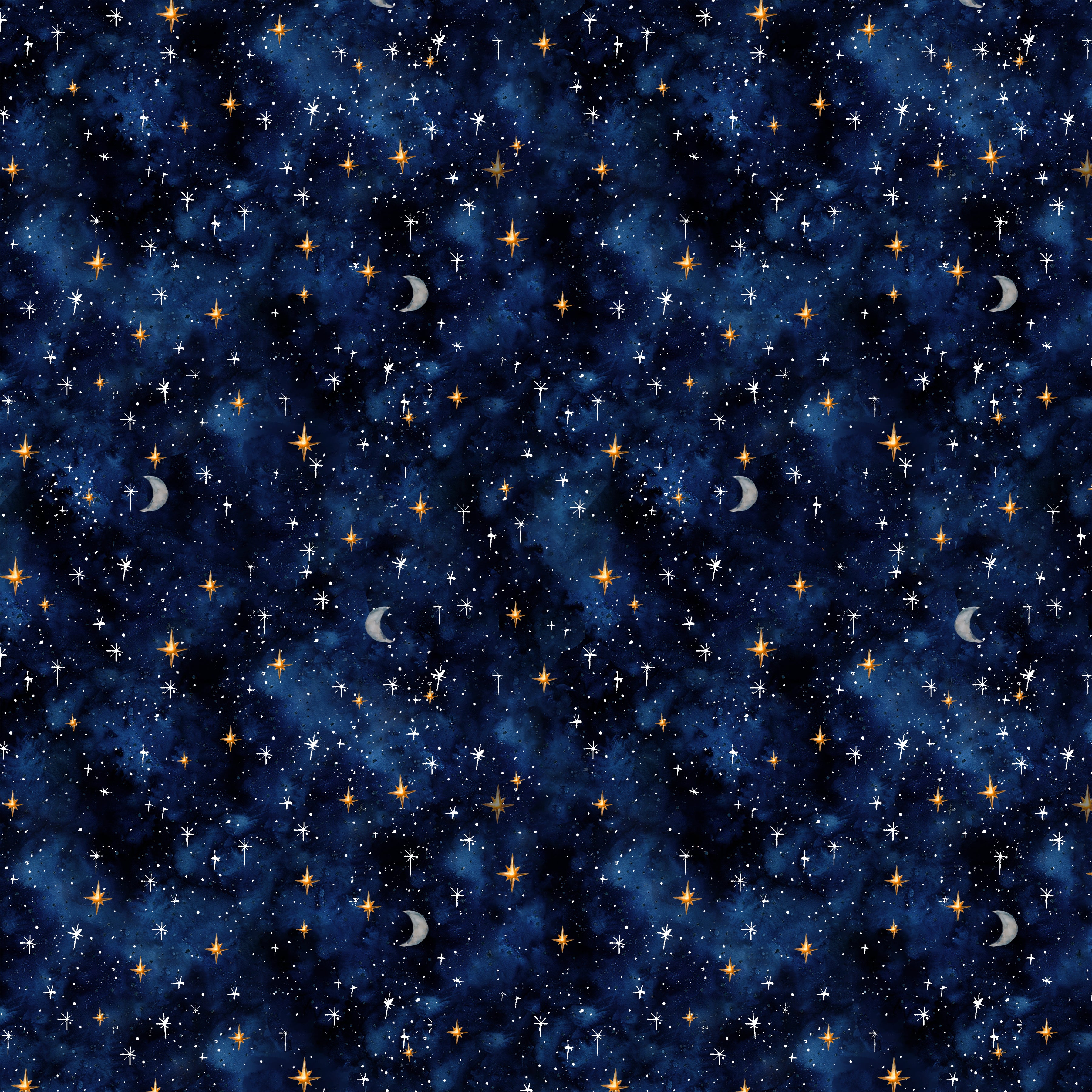 Dragon Kingdom | Stardust - Midnight by Whistler Studios for Windham Fabrics | 54809D-1