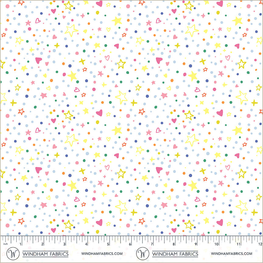 Rainbow Vale | Confetti Sparkle - Cloud by Whistler Studios for Windham | 55053-5