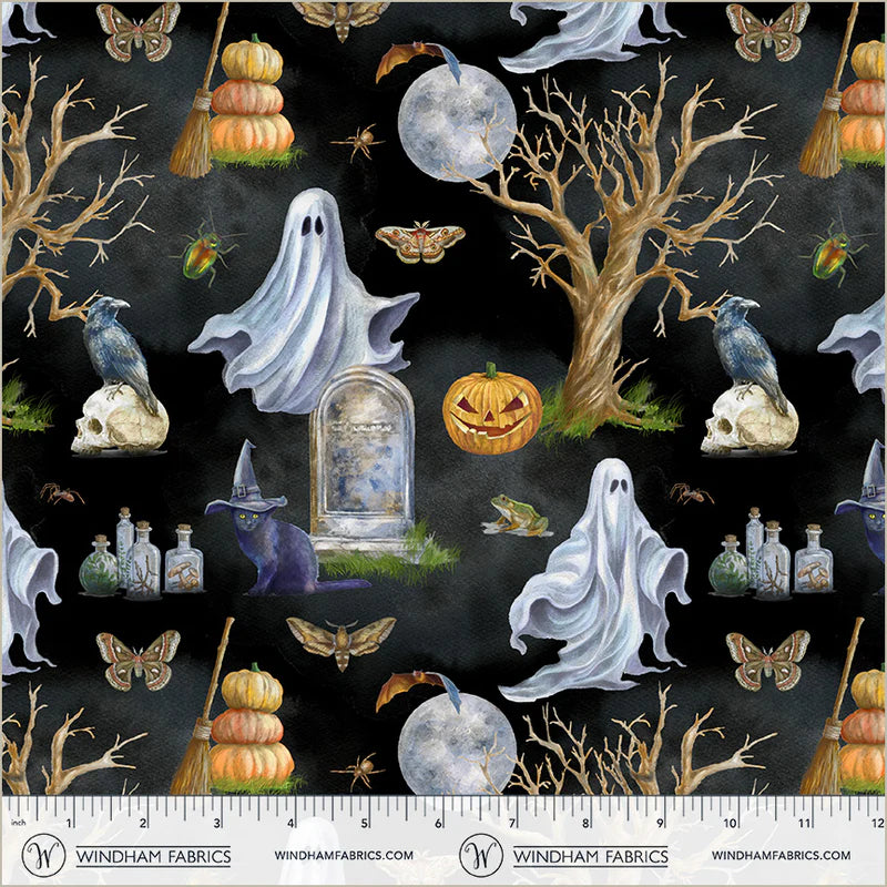 Happy Haunting - Toil & Trouble - Night by Leslie Trimbach for Windham | 55178-1