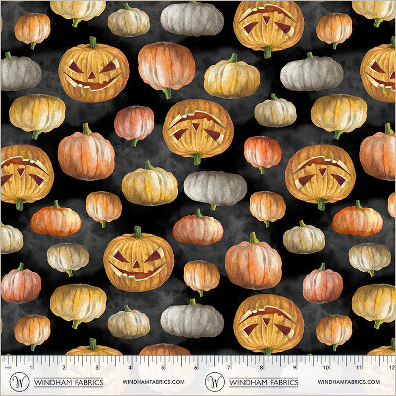 Happy Haunting | Jack-o'-lantern - Night by Leslie Trimbach for Windham | 55180-1