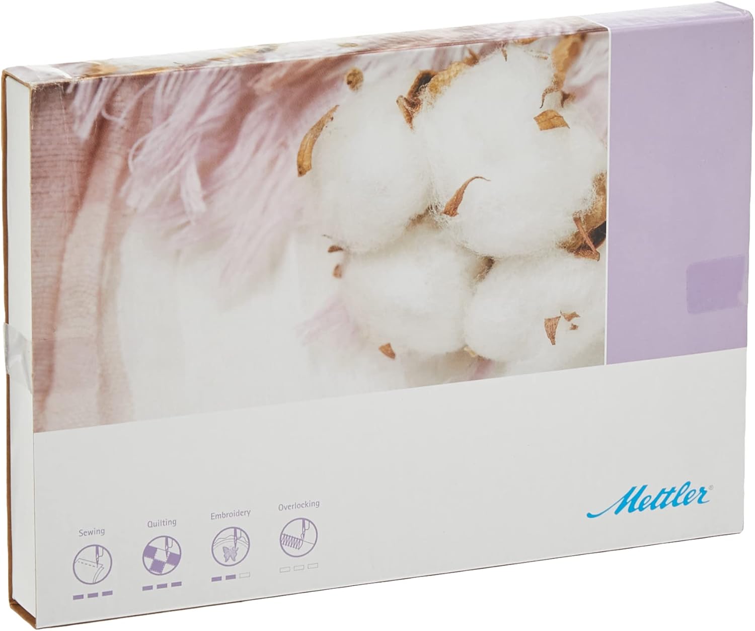 Mettler No 50 Silk Finish Cotton Quilting Thread Gift Set Kit Multicoloured - per Pack of 18