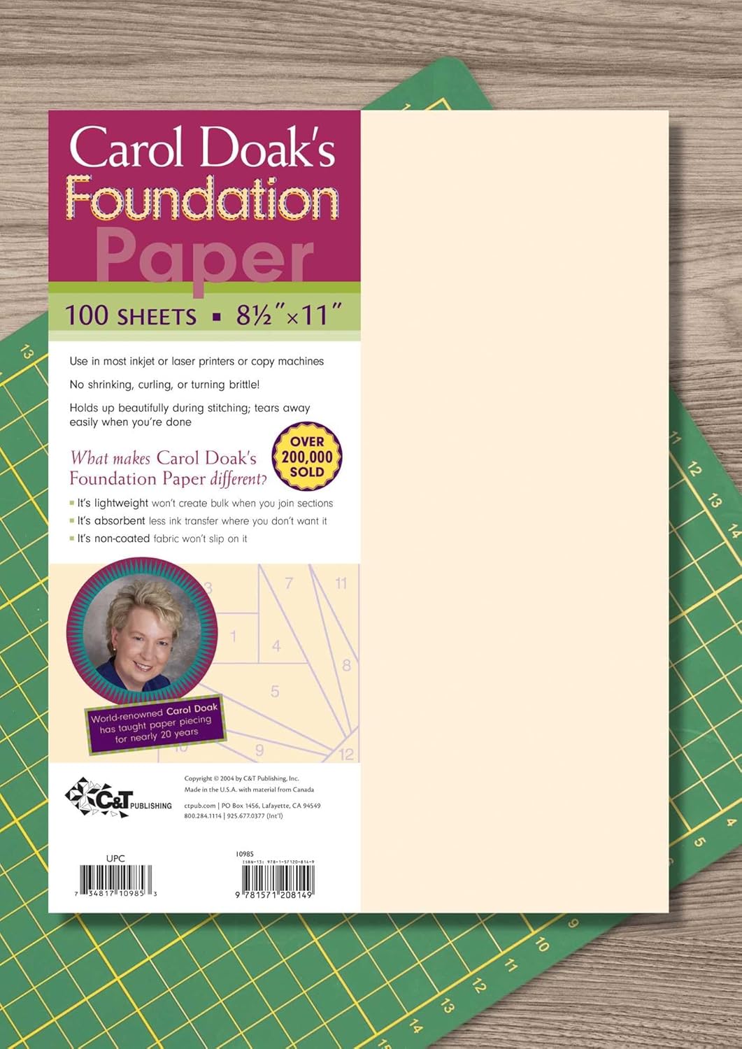 Foundation Paper by Carol Doak | 8.5" x 11" | 100 pcs