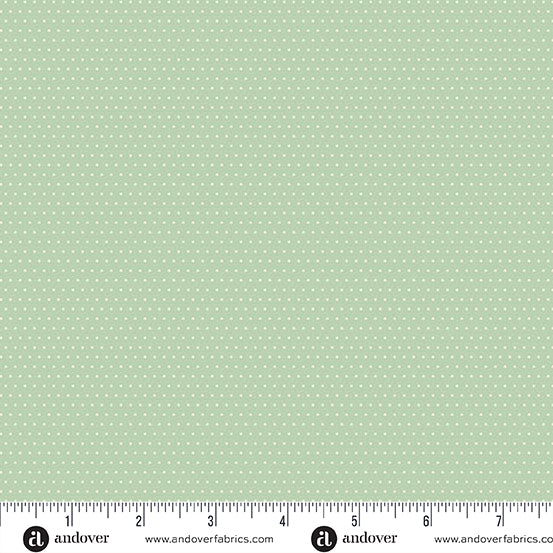 Hazelmont Farm Shirtings | Eliza Pistachio by Max and Louise for Andover Fabrics | A-10111-G
